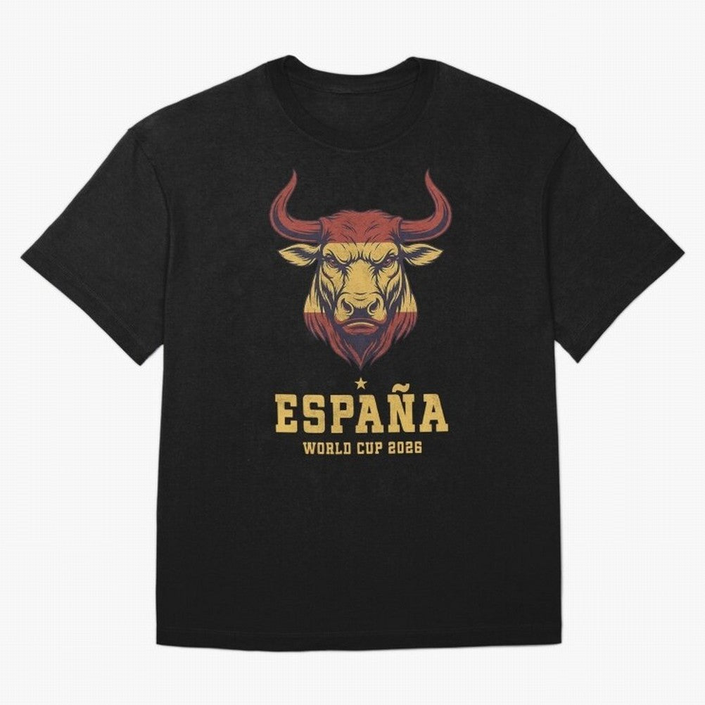 Spain Football World Cup 2026 - Vintage Spanish Bull Espa?a T-Shirt FIFA World Cup 2026 Argentina Saka Jersey, Nike Football Tee, Cristiano Ronaldo Spain Fans, Adidas Soccer Shirt, Jordan Fan Top, Cristiano Ronaldo Australia Group Stage
