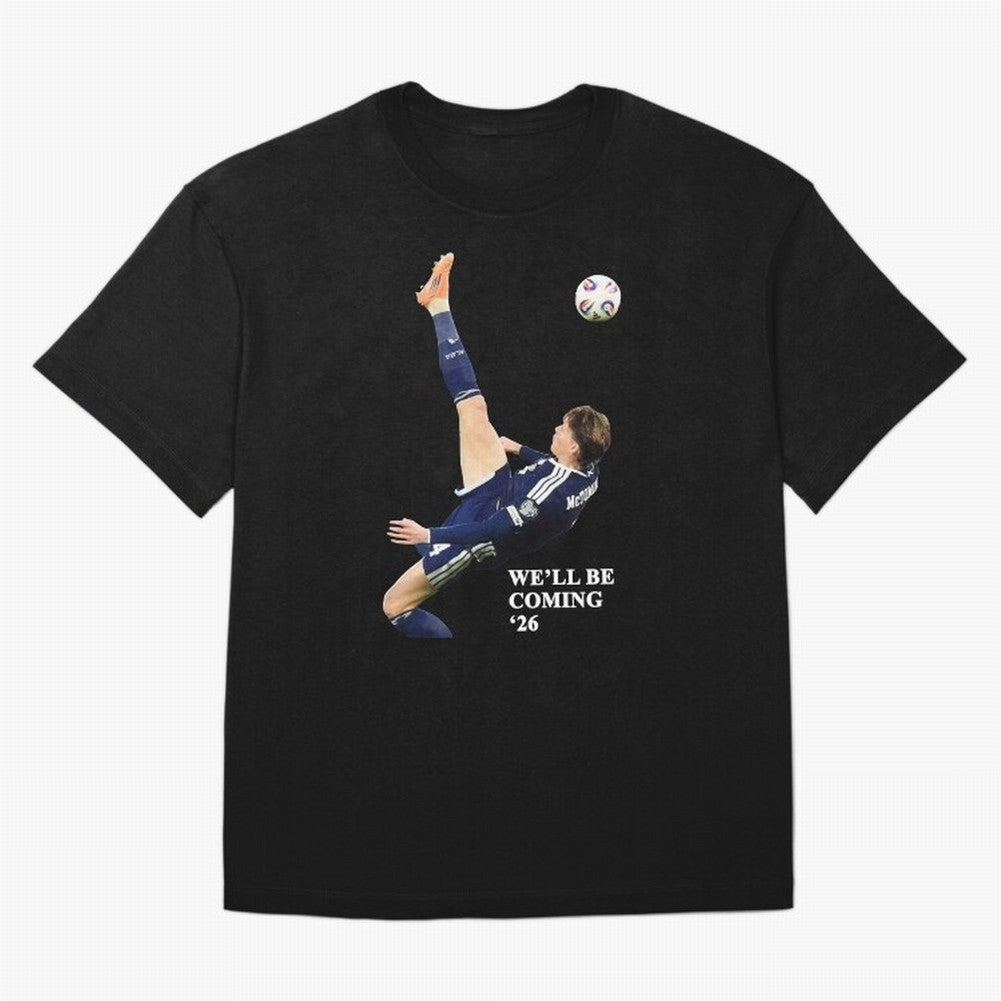 Scotland We'll Be Coming 26 WC T-Shirt Support The Legends Of FIFA World Cup 2026 Group Stage Fan Jersey, Adidas Match Day Tee, Argentina Supporter Shirt, Jordan Football Shirt, Messi Nike Soccer Fan Top, De Bruyne Japan Fan Club