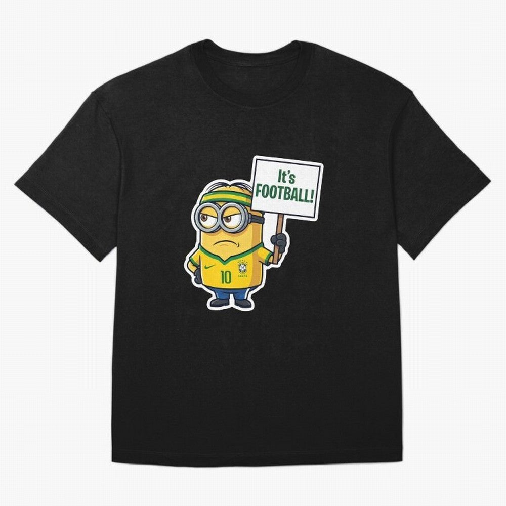 It's Football! - Funny Brazil Soccer Meme (Soccer v Football) v2 T-Shirt CR7 Germany Football Jersey, Nike Match Day Shirt, World Cup 2026, Adidas Supporter Tee, Jordan Soccer Fan Top, Modric Norway Supporter Night