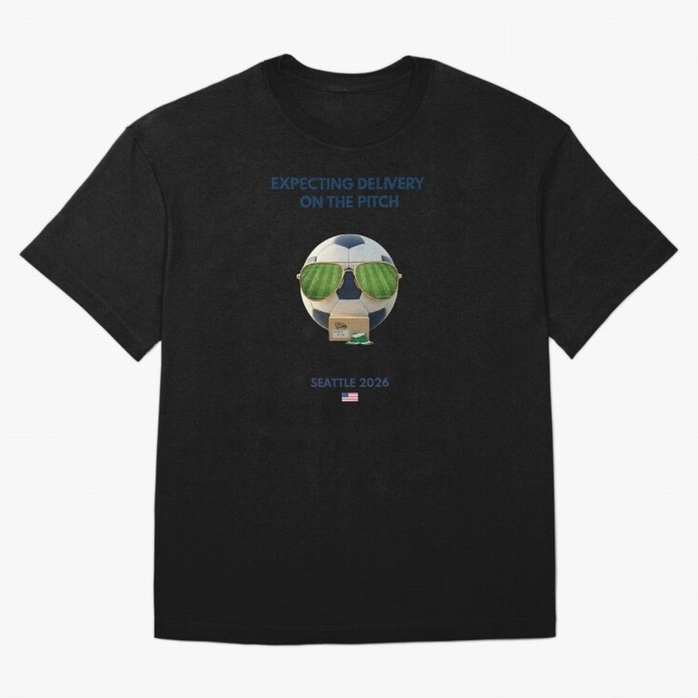 WC26 Hosting City: Seattle | Fun and Smart Soccer Fan Gear T-Shirt Bring Supporter Culture To The FIFA World Cup 2026, Nike Match Day Jersey For Trophy Race, Adidas Supporter Tee For Neymar Fans, Jordan Soccer Fan Top, Musiala Argentina Trophy Race
