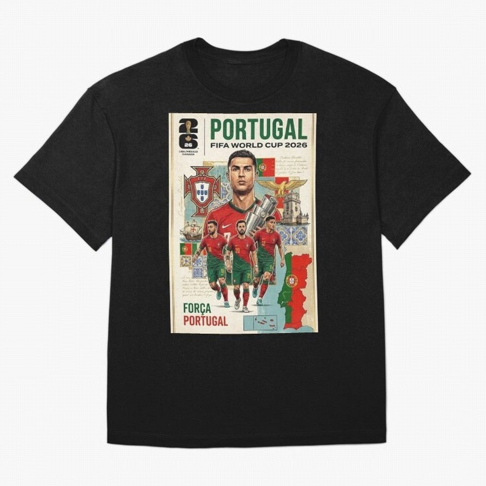 Portugal 2026 ¨C In Search of Glory T-Shirt FIFA World Cup 2026 Argentina Neymar Jersey, Adidas Football Tee, Haaland England Fans, Nike Soccer Shirt, Jordan Match Day Top, Bellingham Croatia Watch Party