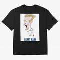 Harry Kane Caricature Print T-Shirt Showcase FIFA World Cup 2026 Spirit, Built Around Jersey, Adidas Football Tee, Neymar Argentina Fans, Nike Soccer Shirt, Jordan Match Day Top, Kane Paraguay Watch Party