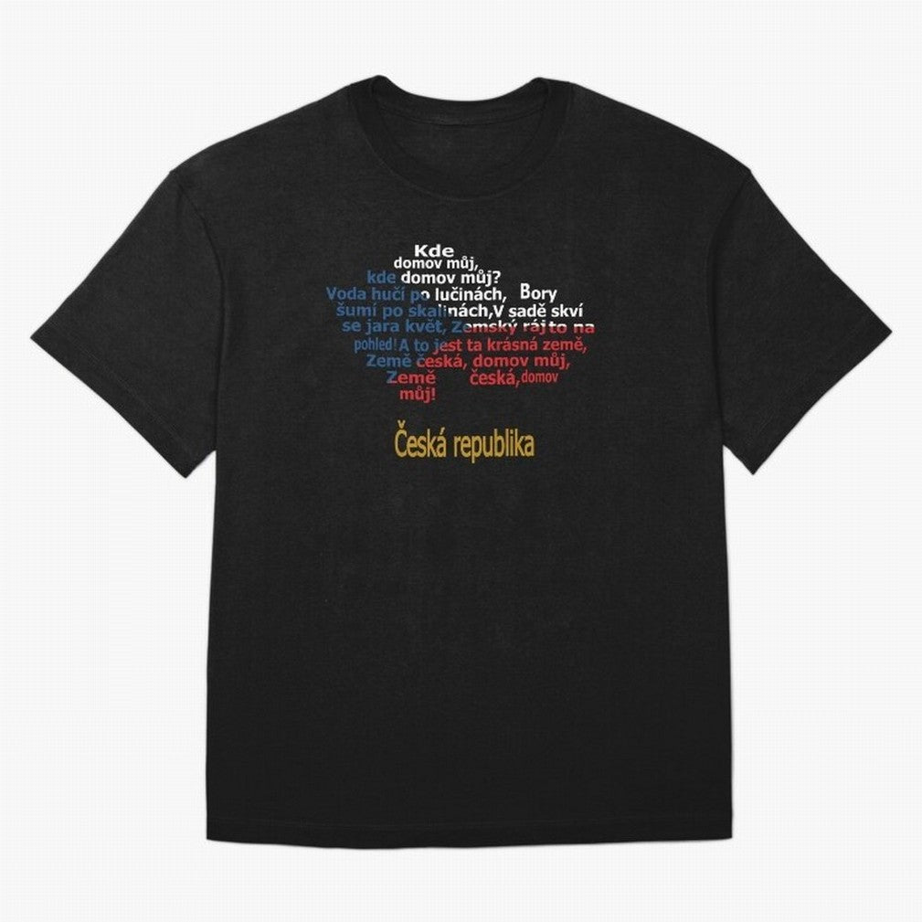 ?esk¨¢ republika (Anthem, map, and flag) T-Shirt Follow The Road To FIFA World Cup 2026 Featuring Neymar Jersey, Adidas Soccer Tee, Neymar Argentina Fans, Nike Football Fan Shirt, Jordan Supporter Top, Musiala Croatia Trophy Race