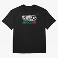 Mexico 86 Logo Tribute ¨C Retro Soccer World Cup Inspired Graphic | Vintage Mexican Football Art | Ruben Santiago Creative T-Shirt Relive FIFA World Cup 2026 Spirit, Capturing England And Jersey, Nike Football Tee, Neymar England Fans, Adidas